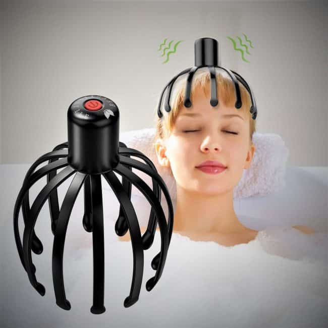 Scalp massagers for hair growth