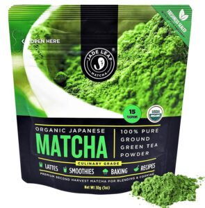 Jade Leaf Organic Matcha Green Tea