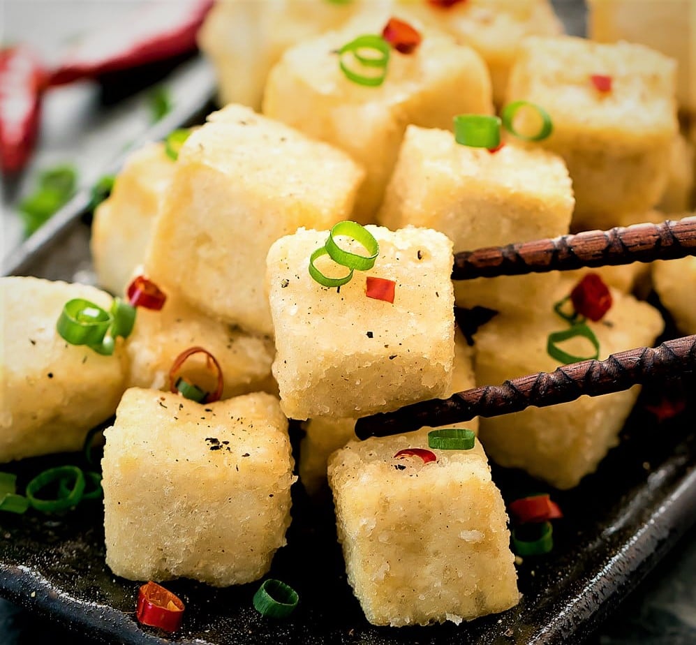 Salt crispy Tofu