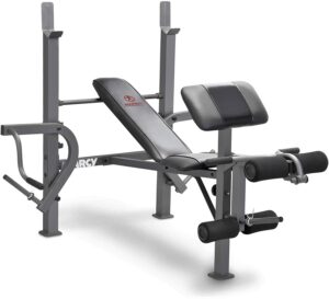 Marcy Standard Weight Bench with Leg Press