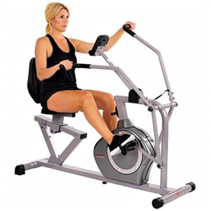 Sunny Health and Fitness Magnet Recumbent Bike