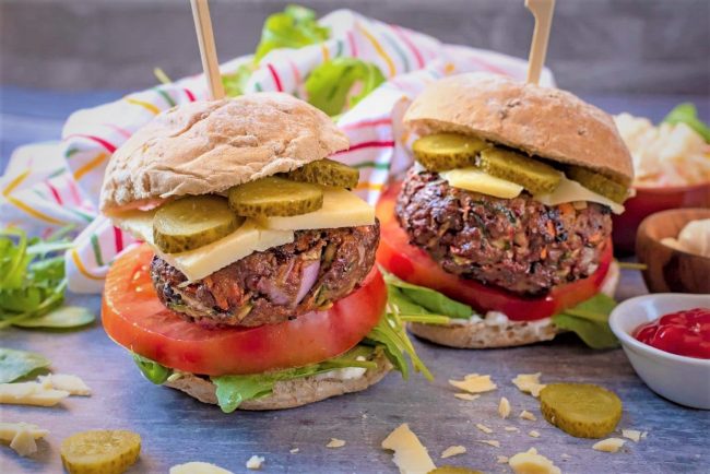 venison burgers