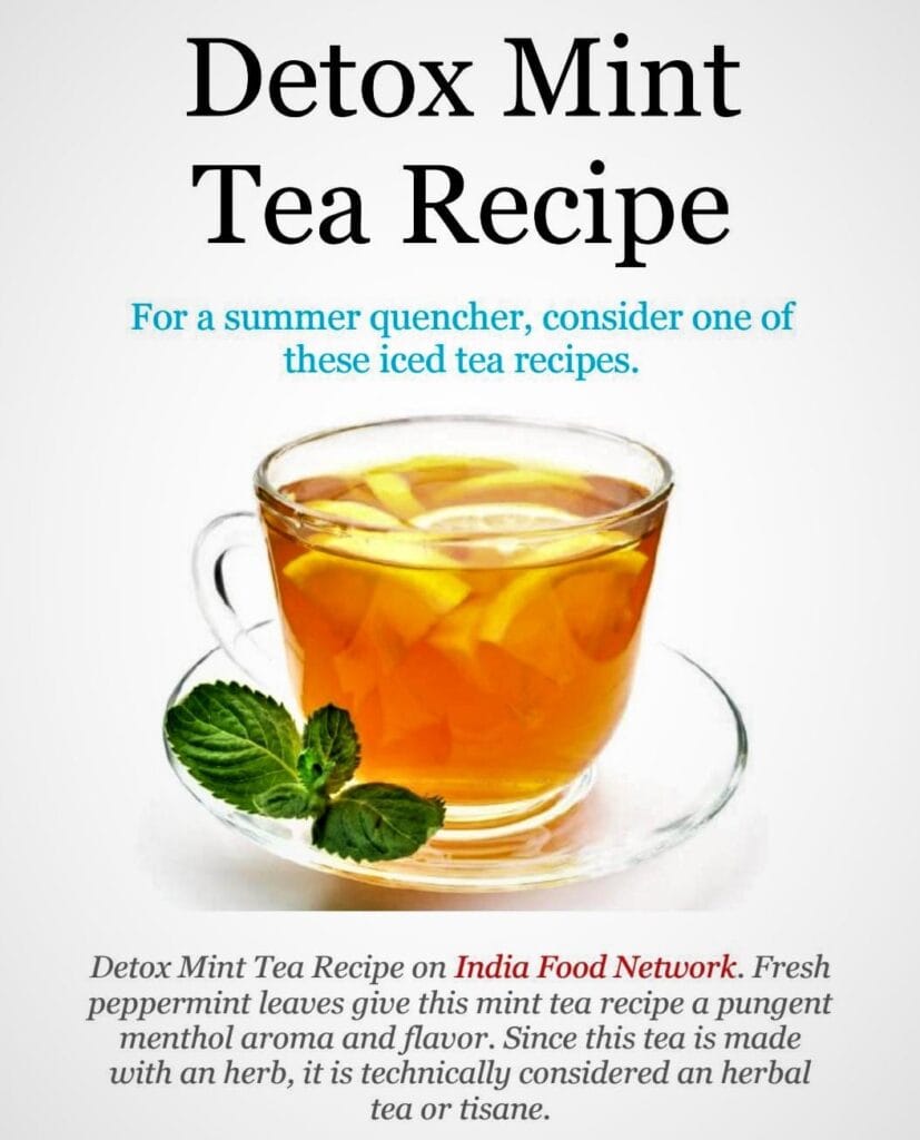 Ginger Lemon Honey Tea Detox