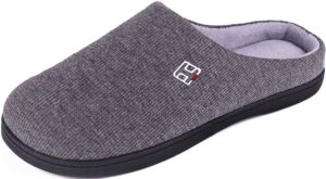 HomeIdeas Men's Classic Slippers for Sweaty Feet