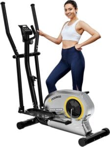 Pooboo Elliptical Trainer Magnetic Elliptical Machines