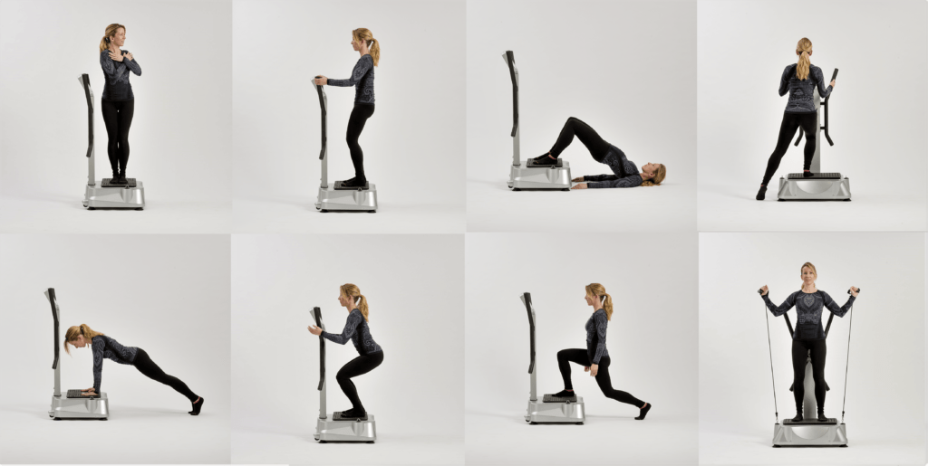 10 exercises for full-body vibration machine workout