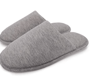 Ofoot Men's Organic Cotton Indoor Slippers
