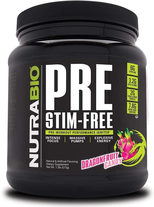 NutraBio Best Stimulant Free Preworkout
