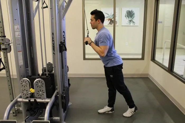 Cable Machine Tricep Pushdown