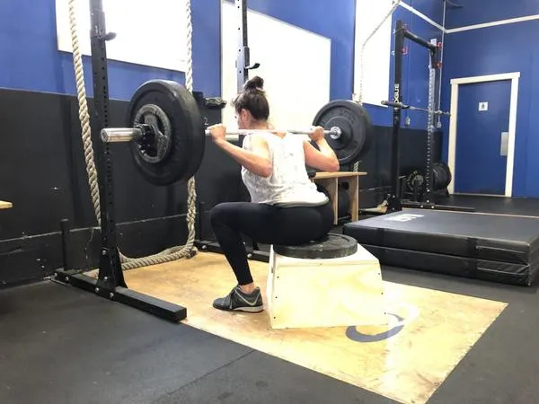 How to Box Squat On The Bench Using A Barbell?
